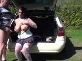 Busen-Maus - Outdoor abgeritten