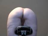 Candy34 - Auf Fitnessfahrrad POV Wurst geschissen