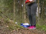 Candy34 - Outdoor krass viel pissen und etwas KV
