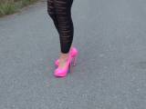 Darkbaby83 - Pinke Peeptoes walk