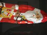 DominiquePlastique - Weihnachtsmann platt gemacht