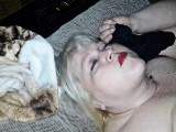 Flittchenschlampe - Orgasm Face mit Furz