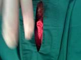 HappyMichelle - Mit Latexhandschuhen gefingert