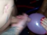 HeisseValentine - Ballonfetisch mit Crempie