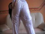 Hot-Jenicha - In meinen neuen PVC Anzug gepisst