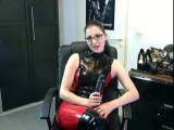 LadyAlshari - Wichsanleitung anal in Latex