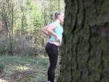 Lara-CumKitten -  Heimlich im Park gefingert
