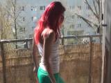 Lia-Sky - Sexy Frühsport!