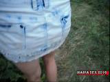 MariaSex2016 - Flüssiger Durchfall   vaginalen Masturbation mit der Hand .