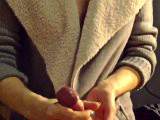 MayasHandjobs - clothed cock cumming twice