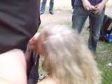 RosellaExtrem - Brutaler-Outdoor Kehlenfick mit Squirt!(Rastplatz)