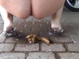 RosellaExtrem - Mega Outdoor kacken und pissen! Stop and Go!