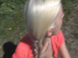 Sexy-Women-Live - Schwanzgeiles Teen! Riskanter Outdoor-Blowjob!
