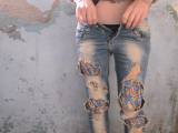 VipmodelNata - Scheiße auf einer Baustelle, einem schmutzigen ass.