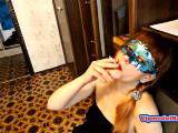 VipmodelNata - Olga Slave essen Scheiße mit Frau Schuhe.