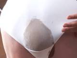 barbaratv - white panty full of shit