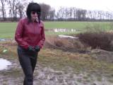 bondageangel - Gummistiefel, Lederleggins ... zu Fuß und gepisst bondageangel - Gummistiefel, Lederleggins ... zu Fuß und gepisst