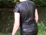 bondageangel - Wet Leder-Outfit