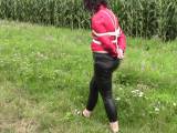 bondageangel - Meine Bondage Fenster, 13. August 2016: Leder Jeans