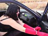 bondageangel - Rauchen Zigarette in Handschellen 9.