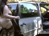 crazy1963 - Gurkenfick im Auto