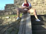 crazydesire86 - Zwei dicke Frauen beim pissen gefilmt
