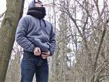 crazydesire86 - Für Gays, Kerl pisst in Schnee