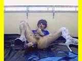 dressup4s - Outdoor auf dem Balkon mich angepisst, aufs Ipad geschissen und mich vollgeschmiert