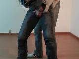 jeansledernass - heute mußte er mich aussaugen