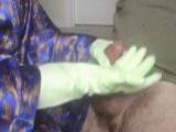 jungfotze - LATEX HANDSCHUHWICHSE