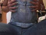 nylon_schlampe - Latz Jeans Wichs