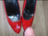 nylonjunge - Super ROTE High Heels