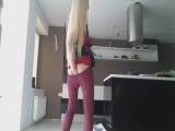 panthergodess - Blonde Dark Pink Strumpfhose