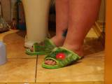 rushscat - bbw wäscht die Toilette und pisst Steh