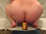 rushscat - Mädchen mastur****t Arsch und Fotze Flasche.