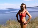 tomnata - Posing outdoors in rotem swimsuit